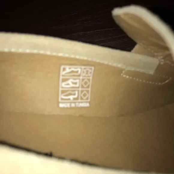 Free People Nico Platform Lug Sole Loafers In Cappuccino Suede NEW