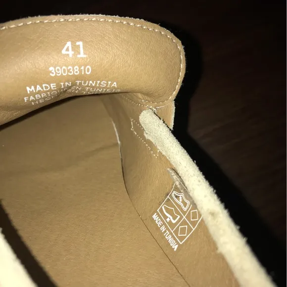 Free People Nico Platform Lug Sole Loafers In Cappuccino Suede NEW