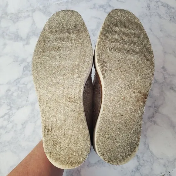 Free People Snake Eyes Loafers Womens 36 US 5.5 Metallic Silver Lavender Velvet