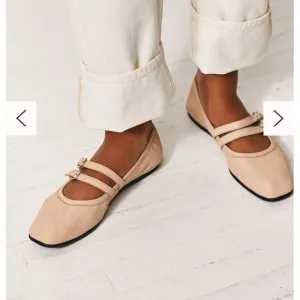 Free people tulle pink ballet flat Gemini Mary Jane sz 9 leather blush‎ pale NEW