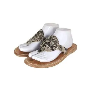 Freebird by Steven Women's Vallarta US9 Multi Leather Moon Stars Thong Sandals