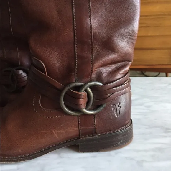 Frye Shirley Multi Strap Harness Boots