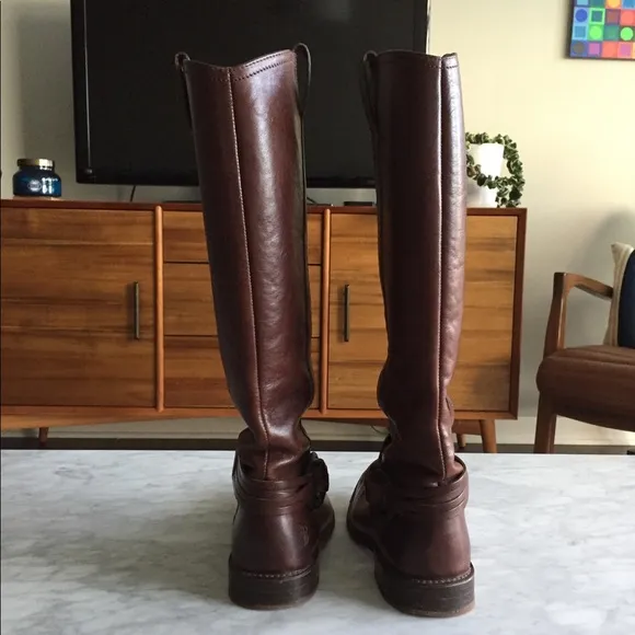 Frye Shirley Multi Strap Harness Boots
