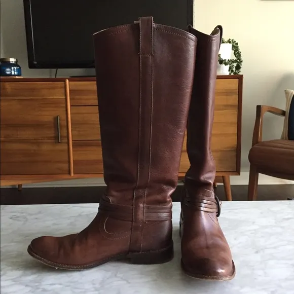 Frye Shirley Multi Strap Harness Boots