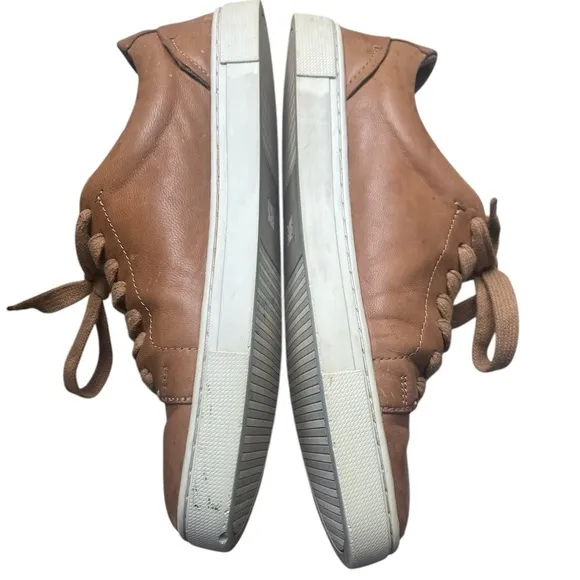 Frye Tan Leather Sneakers