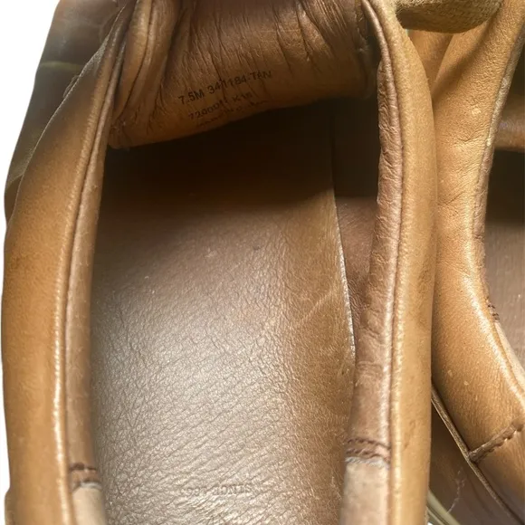 Frye Tan Leather Sneakers