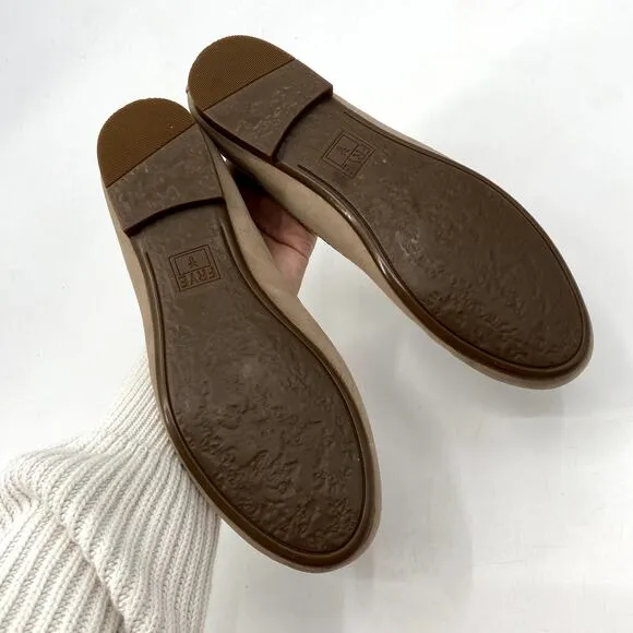 Frye Tan Round Toe ballet Flats