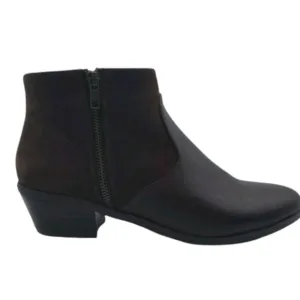 G.H. Bass &amp; Co. NEW Naya Black Ankle Zip Booties Size 8.5 Medium