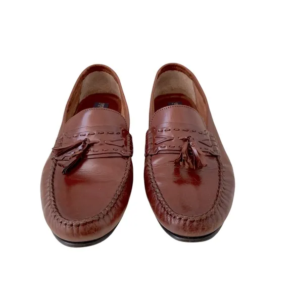 Giorgio Brutini Tassel Loafers Dress Shoes Le Glove Business Genuine Leather