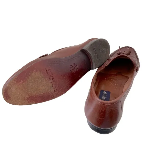 Giorgio Brutini Tassel Loafers Dress Shoes Le Glove Business Genuine Leather