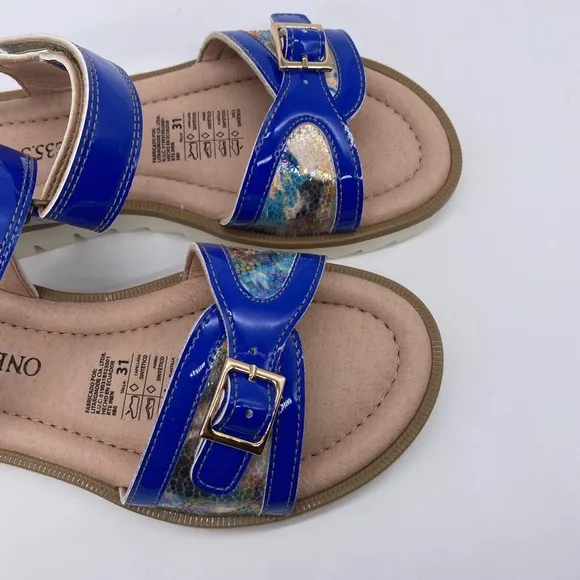 Girls Blue Sandals Size US 13 EU 31