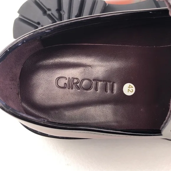Girotti Luxury Chunky Sole Loafers EUR 42