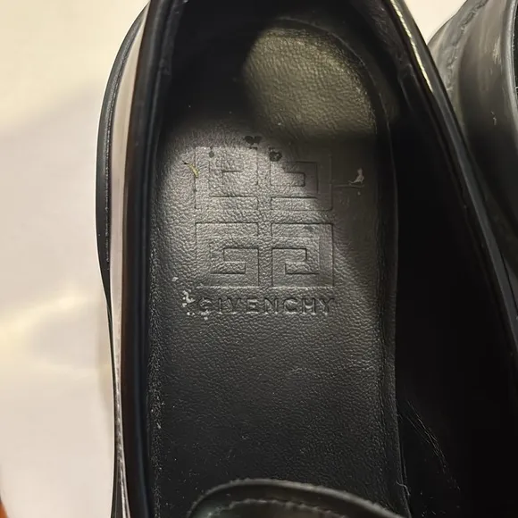 Givenchy Black Loafers with Chunky Platform