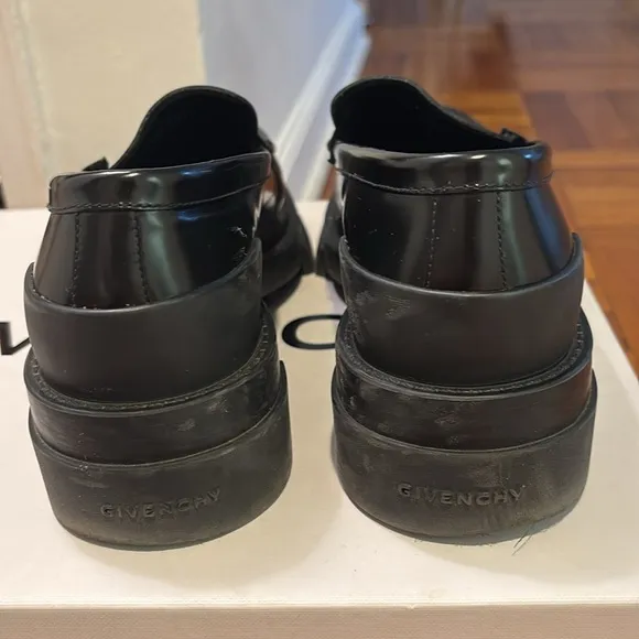 Givenchy Black Loafers with Chunky Platform