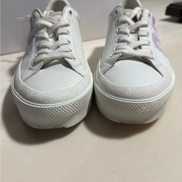 Givenchy White and Purple Sneakers