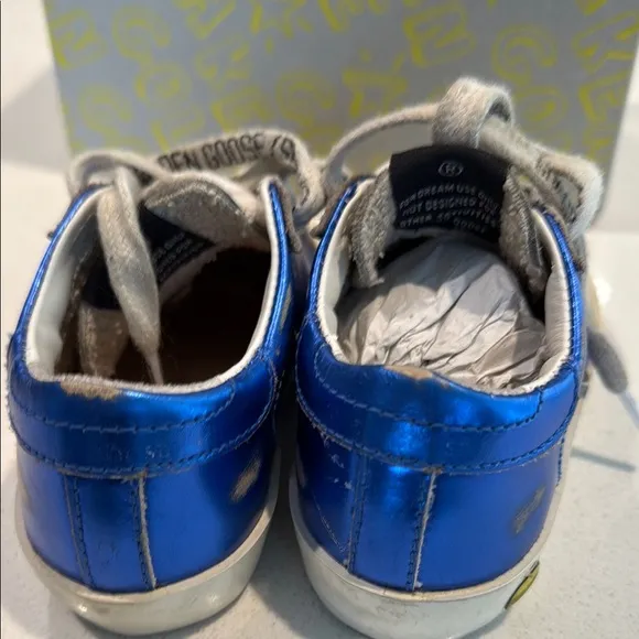 Golden Goose Kids Blue Sneakers