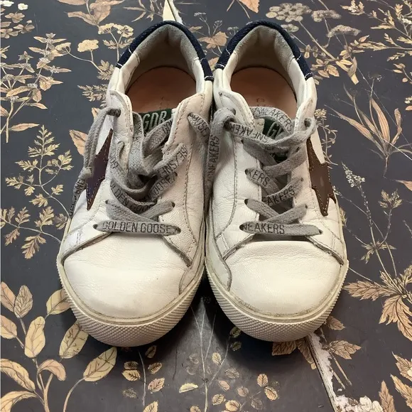 Golden Goose Kids Sneakers with Star Design