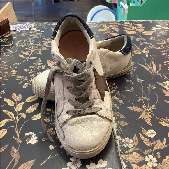 Golden Goose Kids Sneakers with Star Design