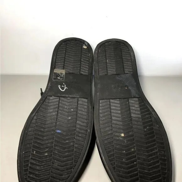 Greats Brooklyn The Royale Black Leather Lace Casual Sneakers Shoes Men 10 US/43