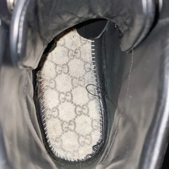 Gucci Men’s Black High-Top Sneakers Made In Italy