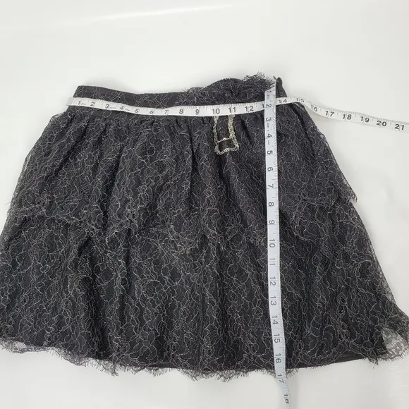 Guess by Marciano Sparkly Lace Mini Skirt Like New