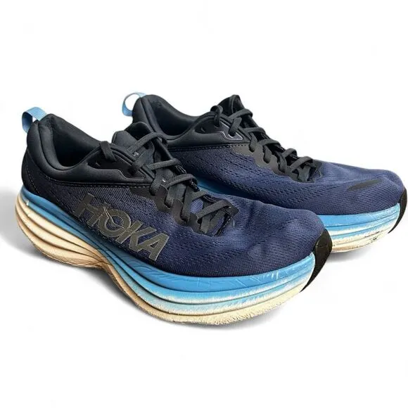 Hoka One One - Men's Bondi 8‎ Everyday Running Sneakers - Sz. 11 D