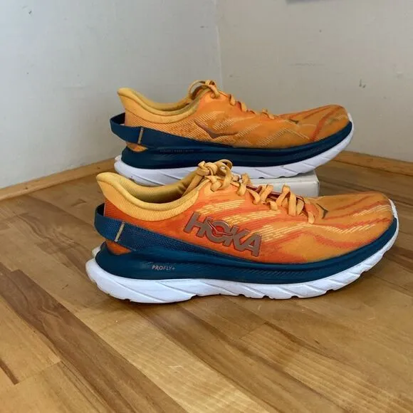 HOKA Orange Women's Mach Supersonic Everyday Training Athletic Sneakers Size 8.5