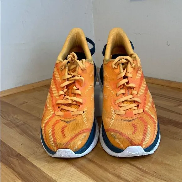 HOKA Orange Women's Mach Supersonic Everyday Training Athletic Sneakers Size 8.5