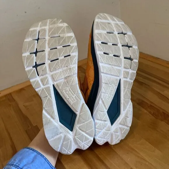 HOKA Orange Women's Mach Supersonic Everyday Training Athletic Sneakers Size 8.5