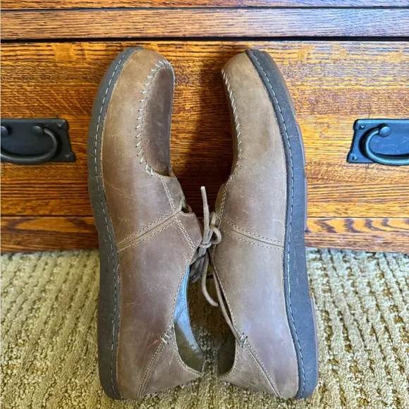 Honua OluKai Leather Slip Ons