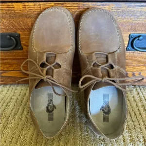 Honua OluKai Leather Slip Ons