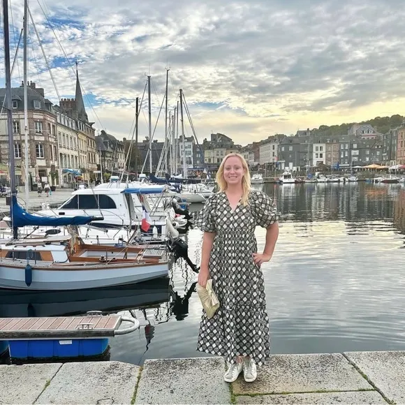 Hunter Bell MIDIPalmer dress