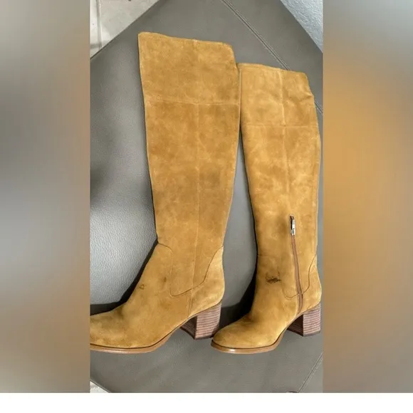 🔥Hydria Marc Fisher Escape Over The Knee block heel Boots Size 6M