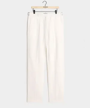 Irish Linen Side Tab Trouser