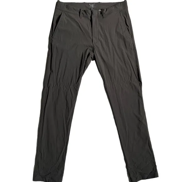 J. CREW BLACK 484 SLIM FIT STRETCH TECH CHINO SIZE 31x32