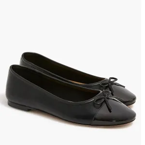 J Crew cap toe ballet flats