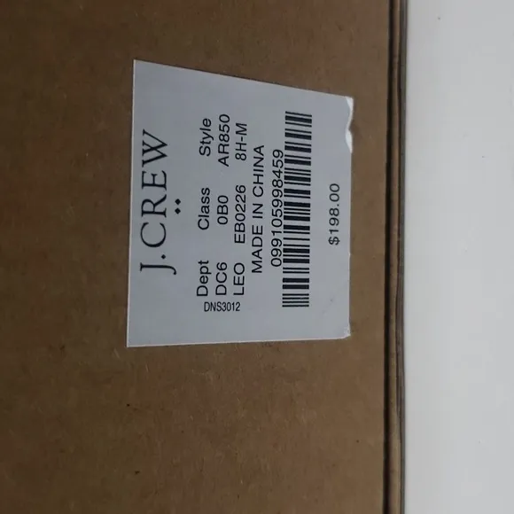 J Crew Fallon Calf Hair Ankle Boot size 8.5