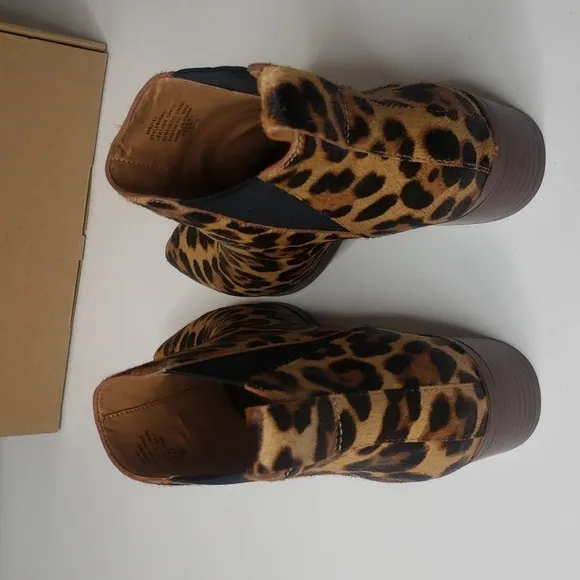 J Crew Fallon Calf Hair Ankle Boot size 8.5