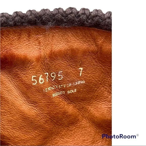 J. Crew Italian brown suede knit cuff boots 7