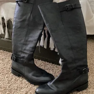 J Crew pebbled leather boots, EUC