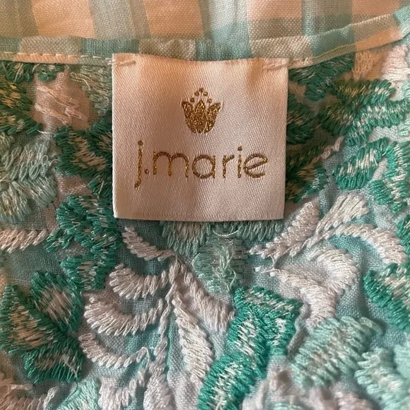 J Marie embroidered dress