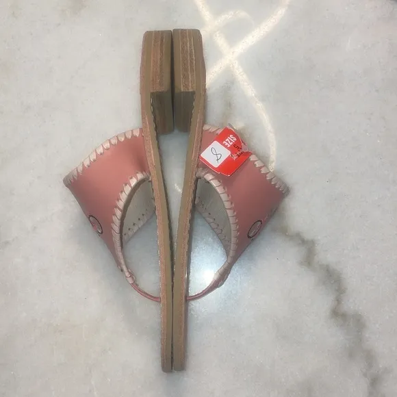 Jack Rogers bicycle graphic sandals Size 8 NWT