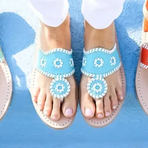 Jack Rogers Classic Thong Sandals Size 7