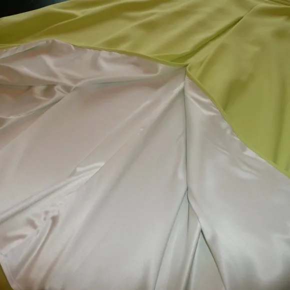 Jay Godfrey Mayweather Skirt Women's Regular Size 4 Skirt Bold Sunny Lime Color