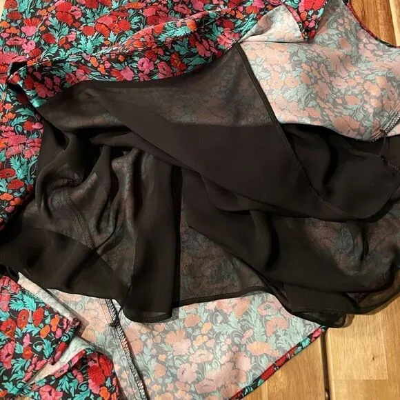 J. Crew Collection Drapey Ratti Floral Dress