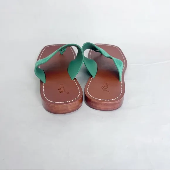✨J.Crew✨Thong Leather Sandals 🌻