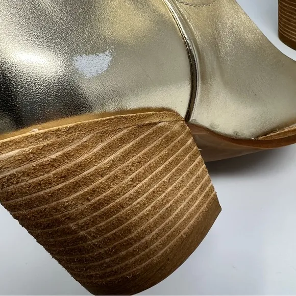 Jeffrey Campbell Dagget Gold Boots