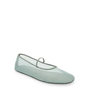 Jeffrey Campbell Mesh Mary Jane Flat Swan Lake mint  US 6 ( it has spots)