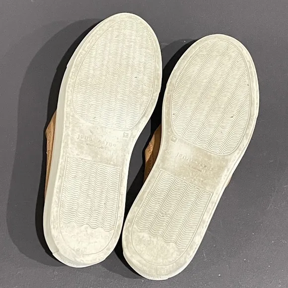 Jenni Kayne Suede Slider Slip On Sneakers in Honey EU 40 Neutral Casual