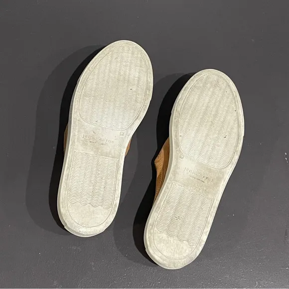 Jenni Kayne Suede Slider Slip On Sneakers in Honey EU 40 Neutral Casual